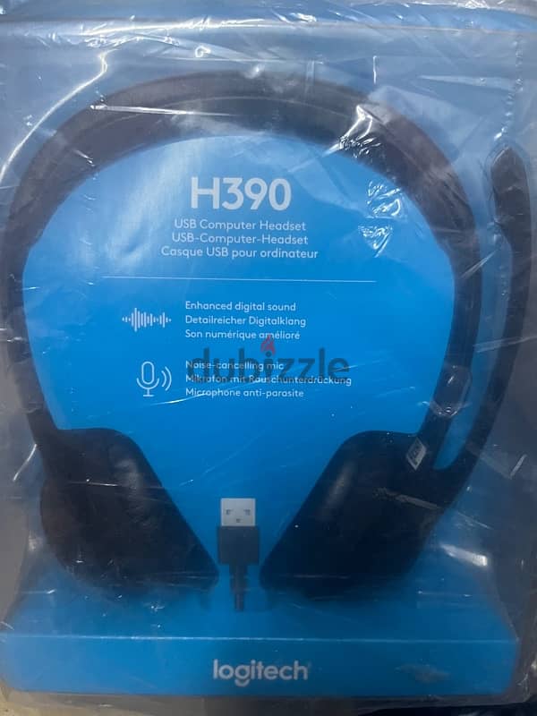 Logitech H390 headphones 2