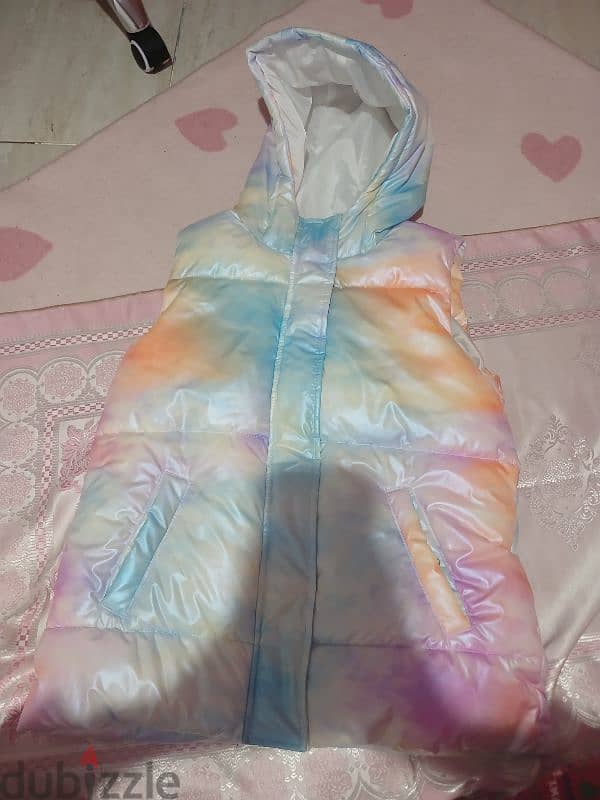 Tye dye puffa jacket for ages 8-13 from defacto 0