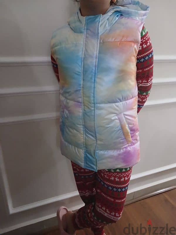 Tye dye puffa jacket for ages 8-13 from defacto 1