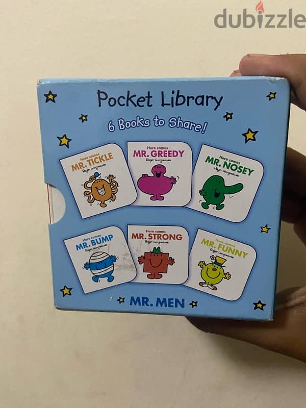 MR. MEN Pocket Library ( 6 books ) 3