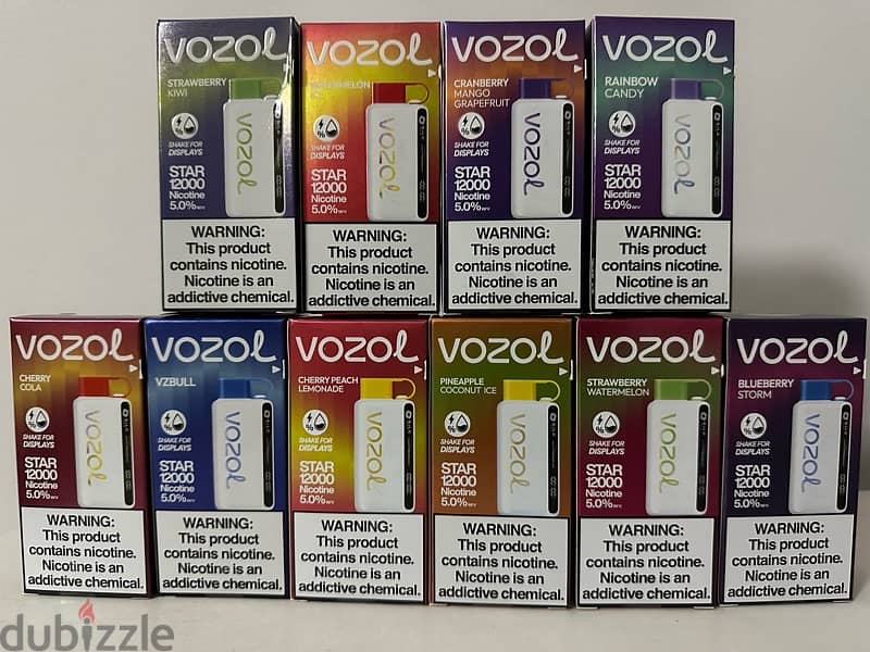 vape vozol 20000 puff - فيب ديسبوسيبول 0