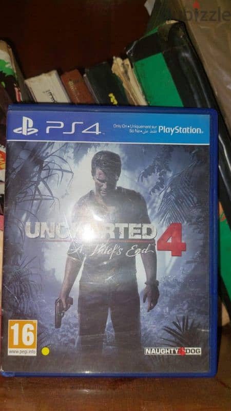 uncharted 4 cd ps4 0