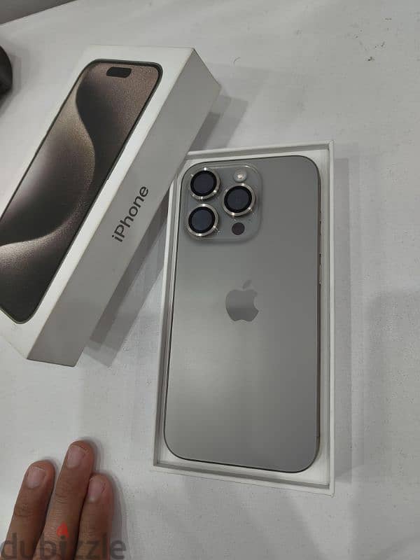 iPhone 15 Pro 256 Natural Titanium 0