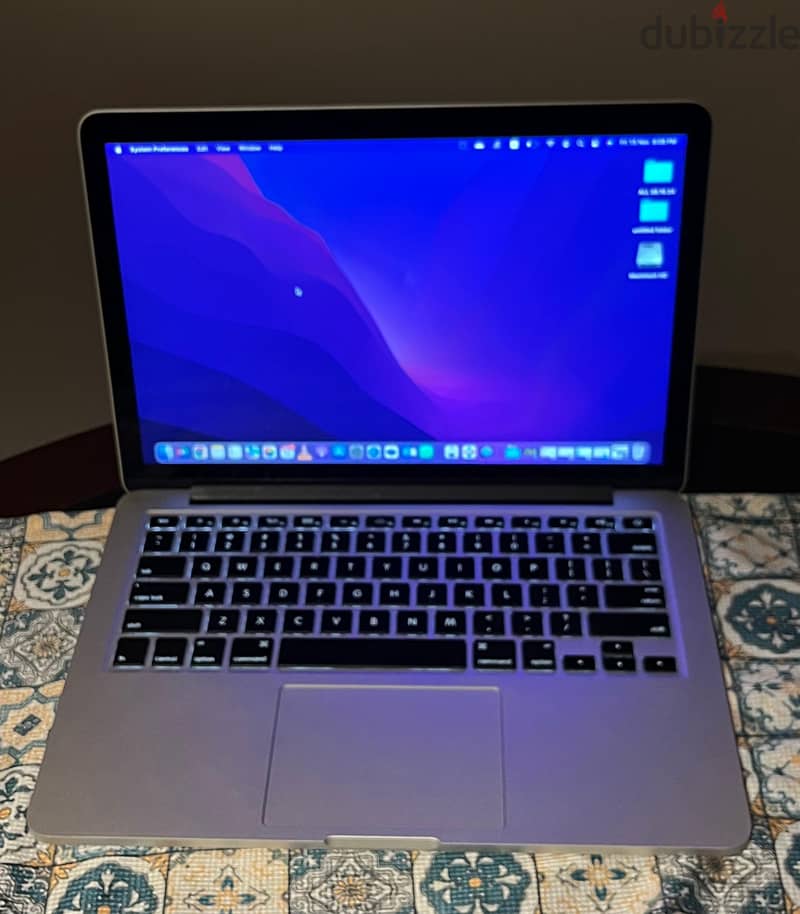 MacBook Pro 2015 13 inch (Retina, 3.1GHz core i7, Intel Iris 6100) 2