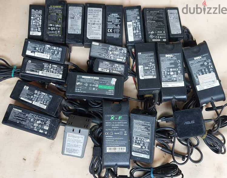 للبيع شاحن لابتوب  Laptop Chargers  بسعر= 200 جم 18