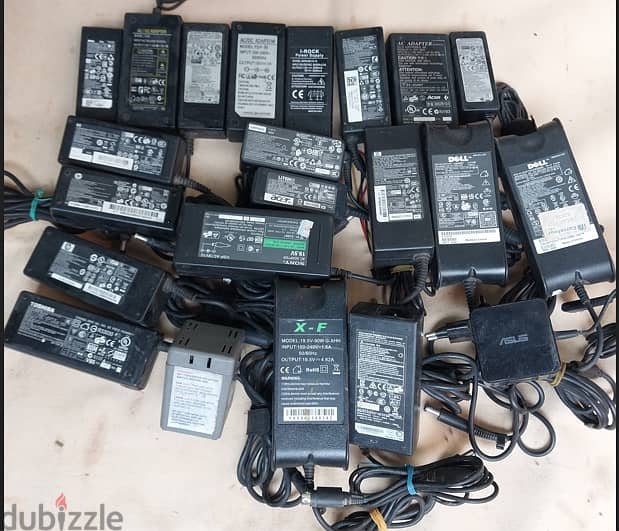 للبيع شاحن لابتوب  Laptop Chargers  بسعر= 200 جم 19