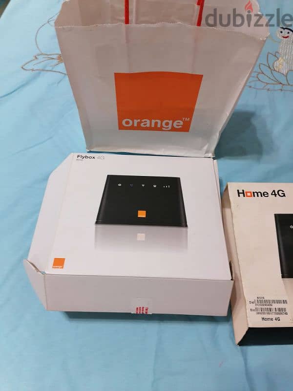 Home Wireless routerHome 4G  رواتر هوائي ماركه هواوي شركه اورانج 2