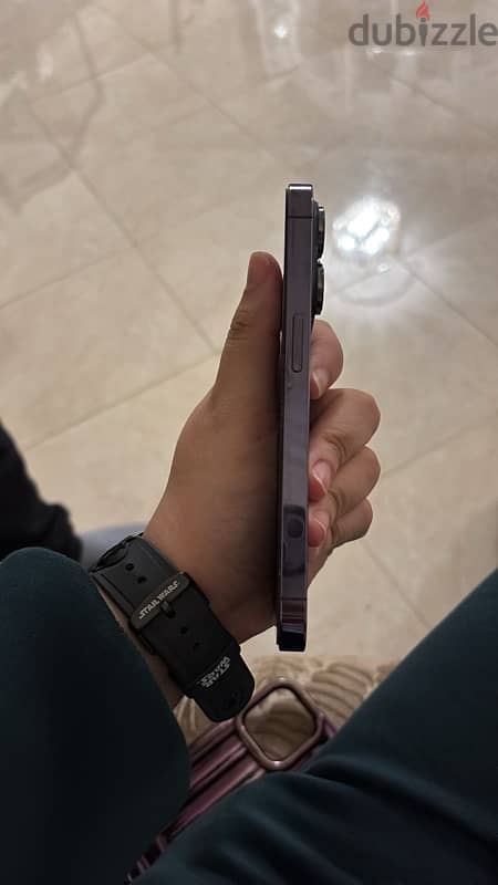 iphone 14 pro 256 -deep purple -85% 2