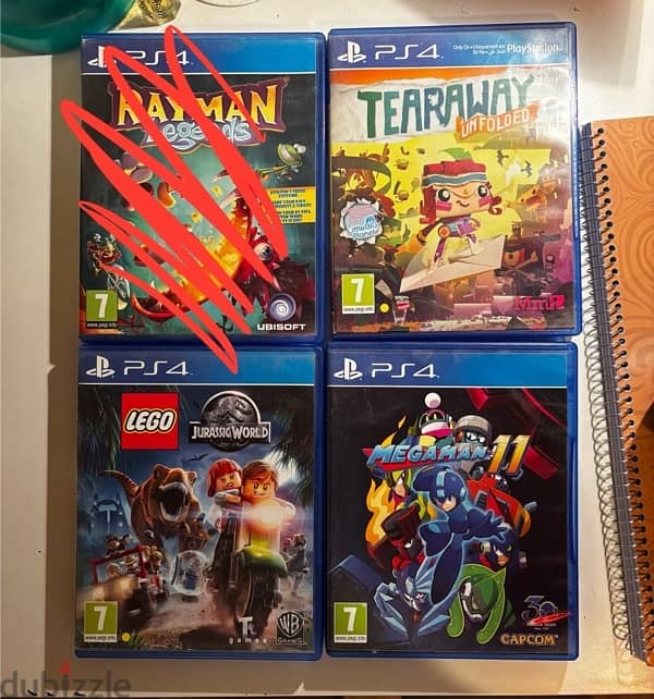 PS4 Games used 0