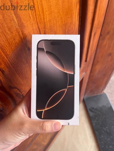 IPHONE 16 PRO - 256 GB - sealed