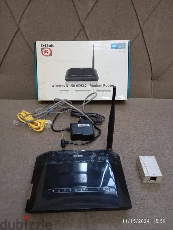 Wireless N 150 ADSL2+ Router  DSL-2730U 0