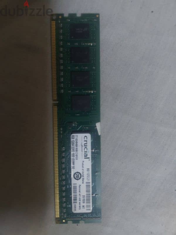 ram 8g pc ddr3 1