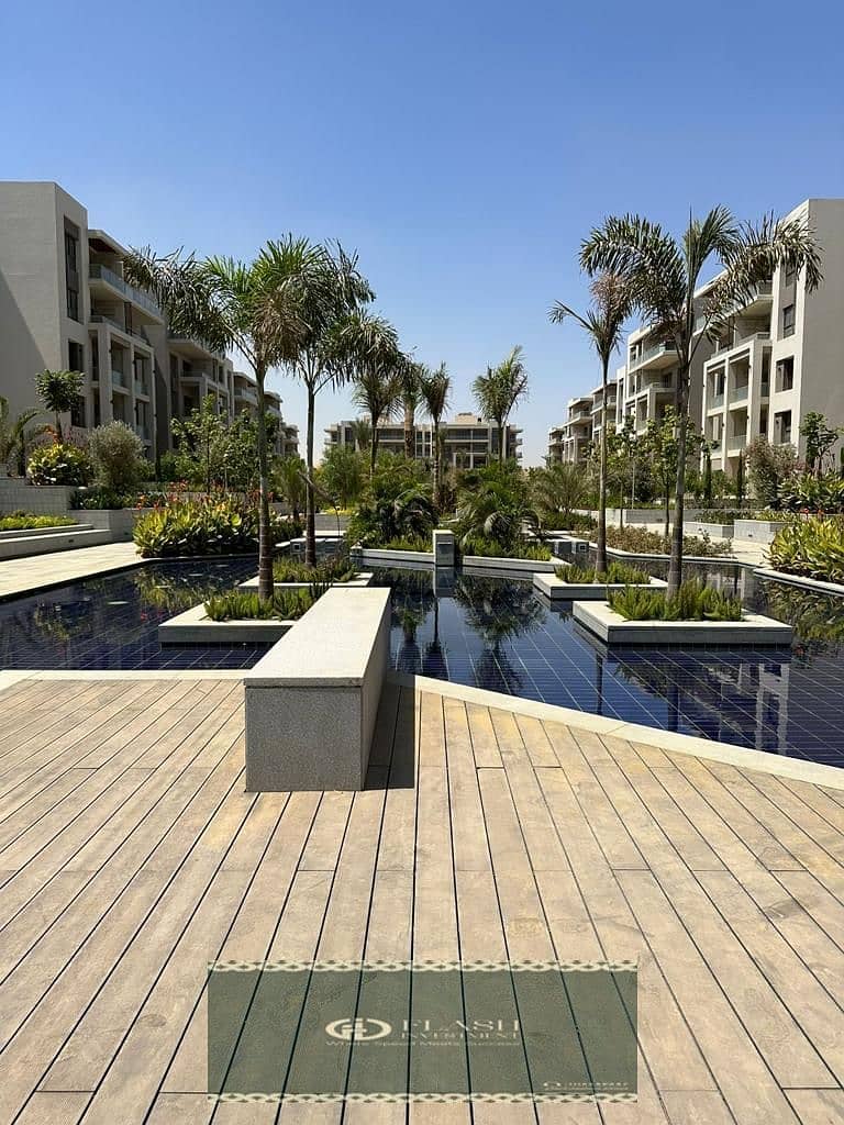 Apartment for sale, immediate receipt, finished, 40% down payment and the rest over a year, for sale in the Fifth Settlement, an integrated compound f 6