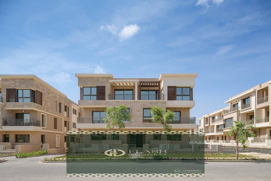 Ground apartment with garden 7,197,800 on the Suez Road, or 5% down payment and the rest over 8 years 0