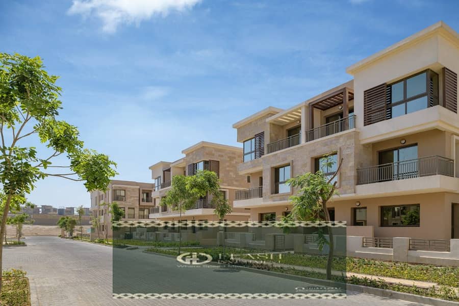 Ground apartment with garden 7,197,800 on the Suez Road, or 5% down payment and the rest over 8 years 5