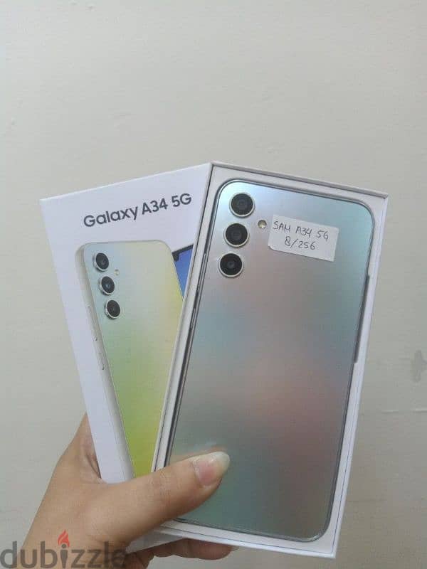 Samsung galaxy A34/256GB as new 0