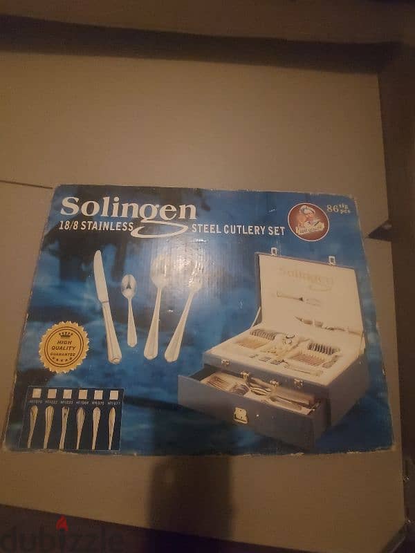 Solingen cutlery Set 86 Pcs 1