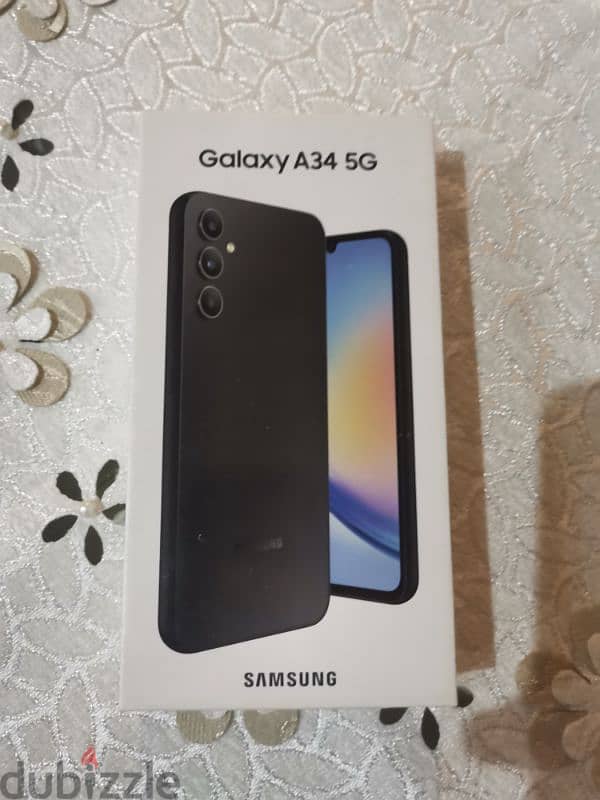 سامسونج samsung a34 8 ram 128 متبرشم محلي 0