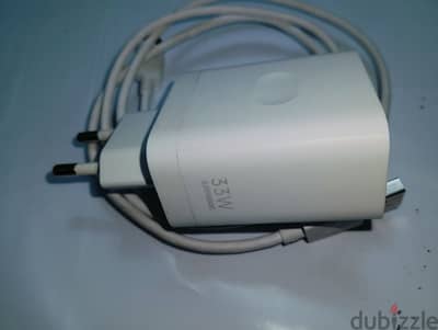 شاحن اصلي سوبر فووك ٣٣ وات super vooc charger 33 w