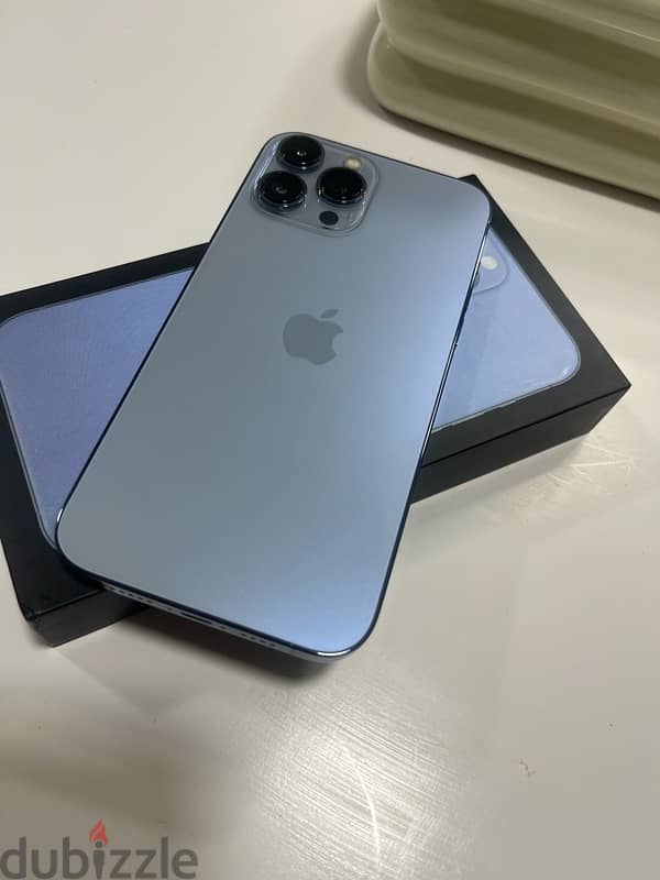 iphone 13 pro max 256GB Blue sierra 0