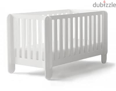 baby crib + it’s mattress + mattress cover