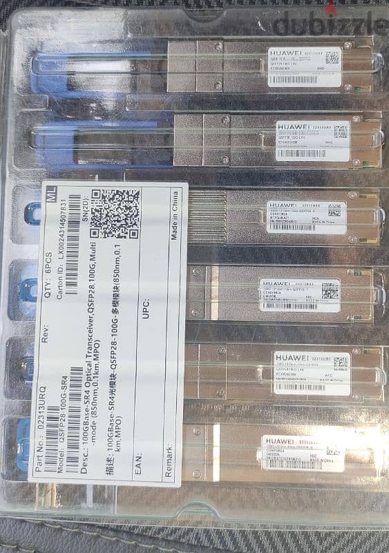 SFP HUWAI NEW 10G  & 25G & 100G 0