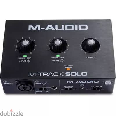 M Audio M Track Solo, barely used