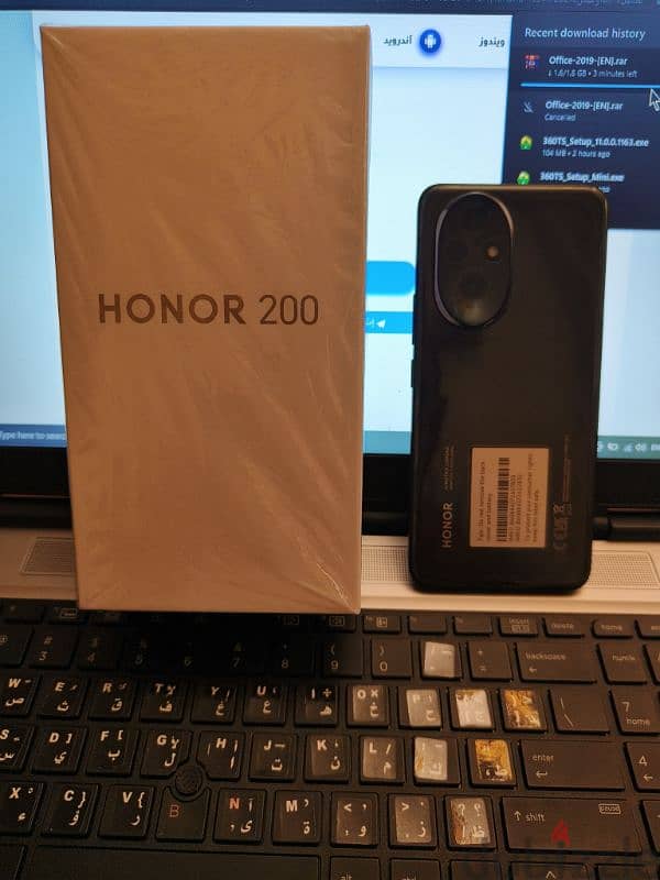 honor 200 256/12gb استخدام اقل من شهر 1