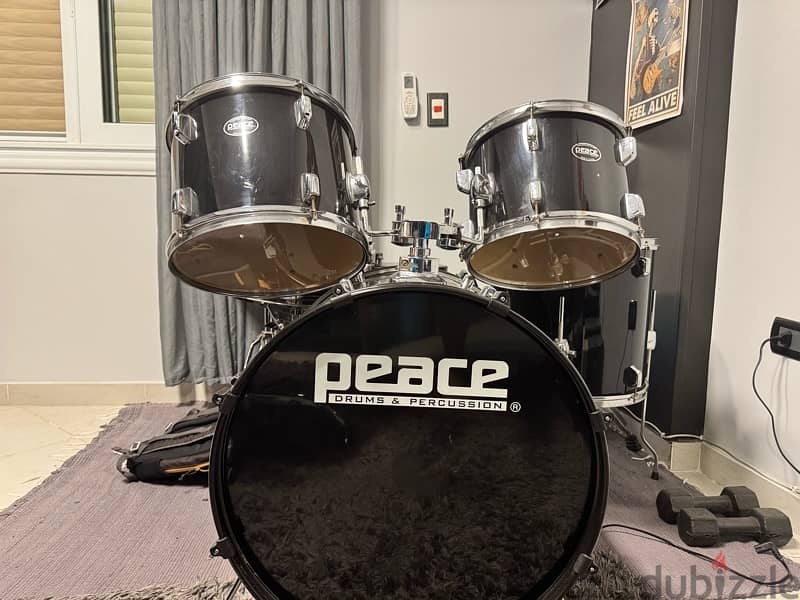 peace drums full kit 10