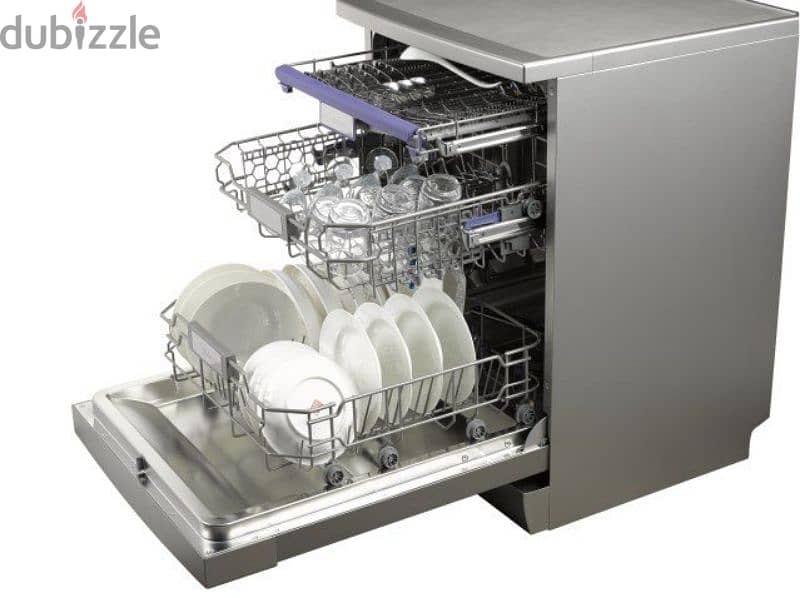 Fresh Dishwasher 14 place WQP12-b9253a حالة جديدة غسالة أطباق ١٤ فرد 4