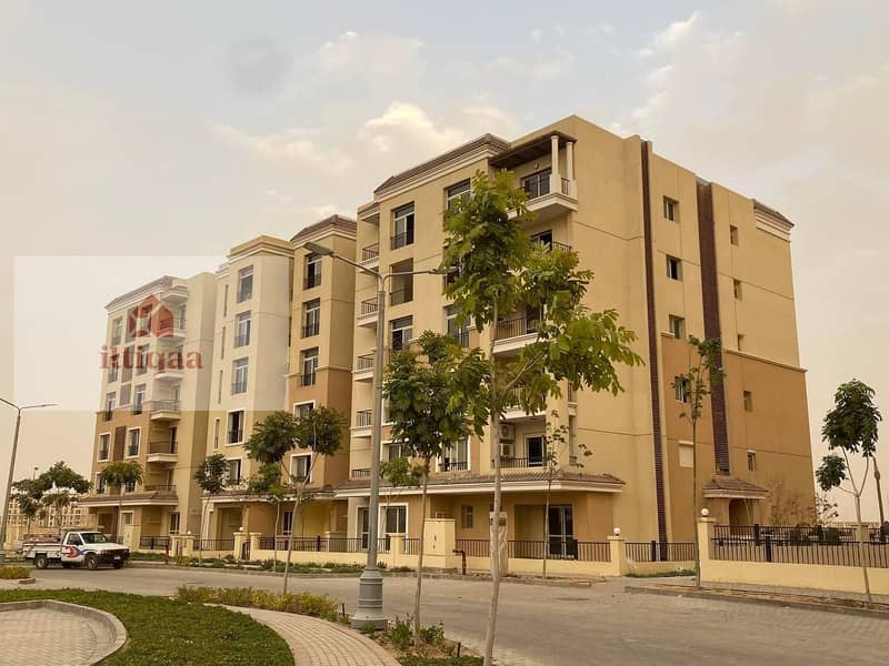 Offer for limited time 42%  in Esse from Sarai and own an apartment 155m 3BD in new cairo on Suez road 2