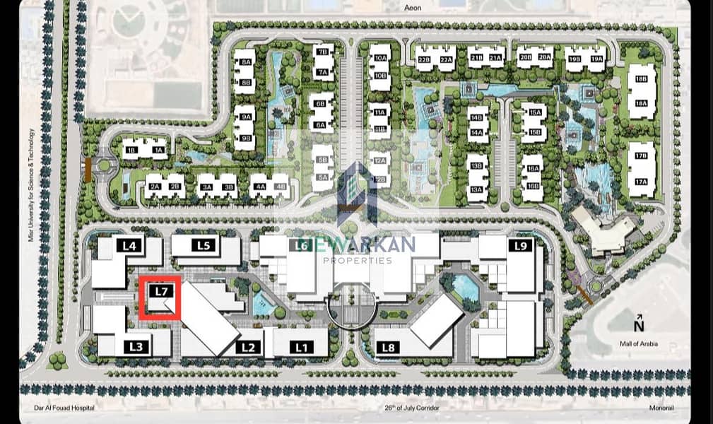 Office Space for sale in Ever, 26th of July Beside Mall of Arabia 18