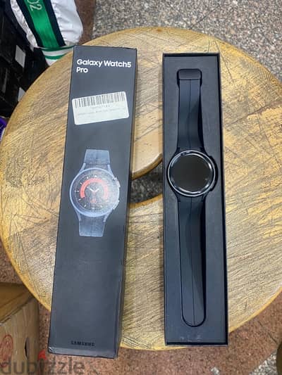 Galaxy Watch 5 Pro 45M Black كالجديدة