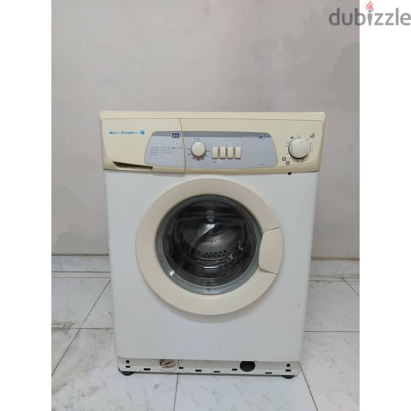 kelvinator washing machine 6kg غساله ٦ كيلو كلفيناتور 0