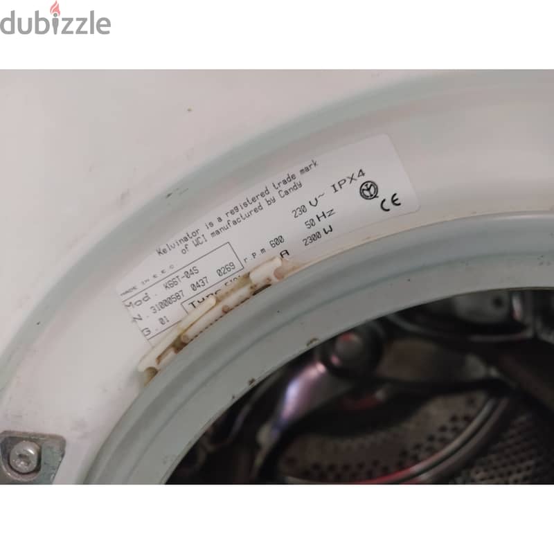 kelvinator washing machine 6kg غساله ٦ كيلو كلفيناتور 3