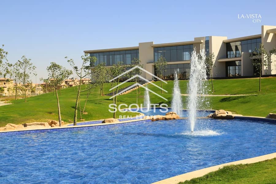 Pay 6 million and receive a unique twin house location in Shorouk, near the British University, El Patio Casa, with a 20% discount. 0