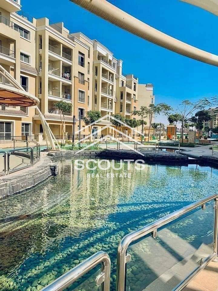 Apartment for sale with a 42% discount in Sarai New Cairo in the best location next to Madinaty 0