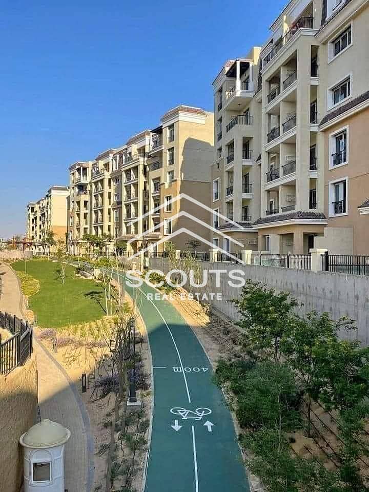 Immediate receipt of a two-room apartment in Sarai Compound with a cash discount in New Cairo, in Amazing Location in Sarai Mostaqbal City Sarai 0