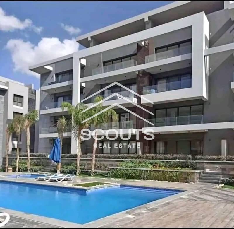 Duplex for sale without down payment in the heart of New Cairo, La Vista El Patio Sola, ready for inspection. La Vista El Patio Sola, El Shorouk 0