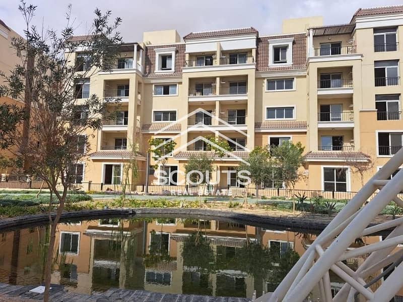 With a 42% discount, own a distinctive apartment for sale in Sarai Compound at the lowest price in Mostakbal City | In installments Sarai El Mostakbal 0