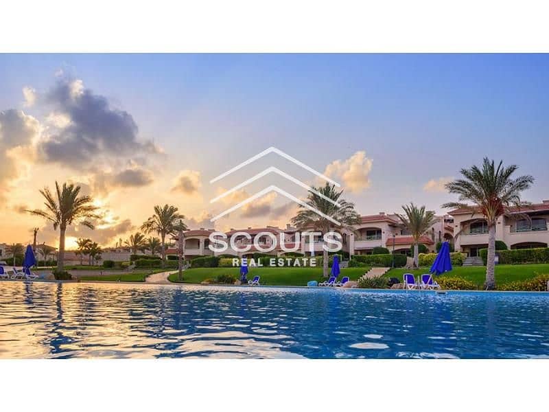 Sea veiw chalet, immediate delivery, lowest price | La Vista Ain Sokhna, super deluxe finishing 5