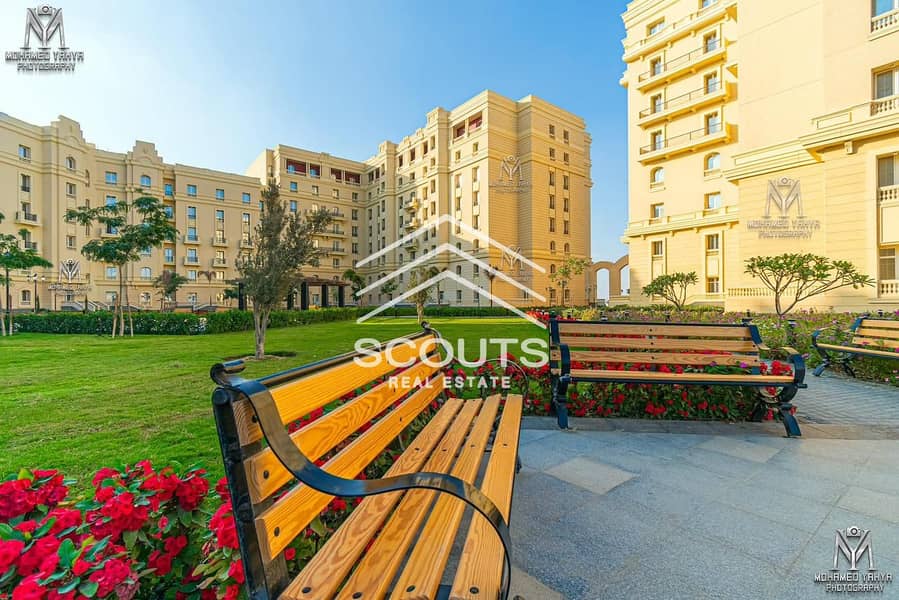 With a down payment of 600,000, apartment, super luxurious finishing, immediate receipt, in New Garden City, New Cairo, New Cairo 0