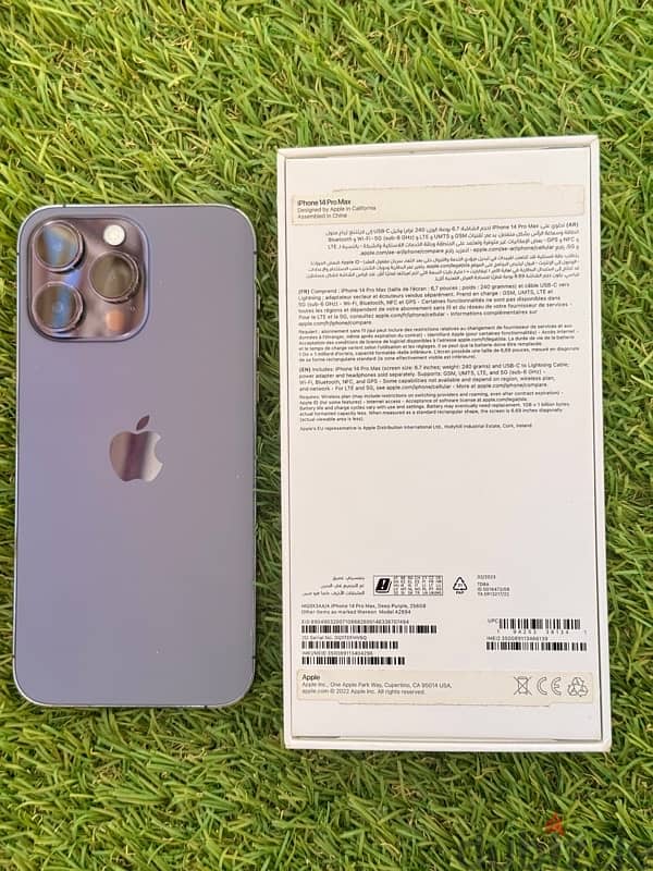 IPHONE 14 PROMAX (256GB) Deep Purple 3