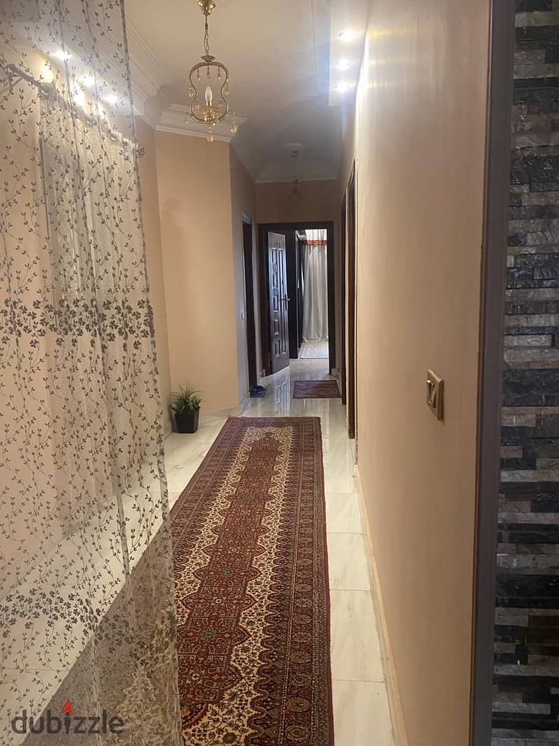 Duplex for sale 350m + 120 private garden -NEW CAIRO(South Academy area )Fully open view 7