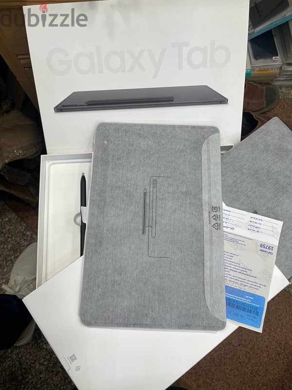 Galaxy Tab S8 Plus 5G 256G Black كالجديد 0