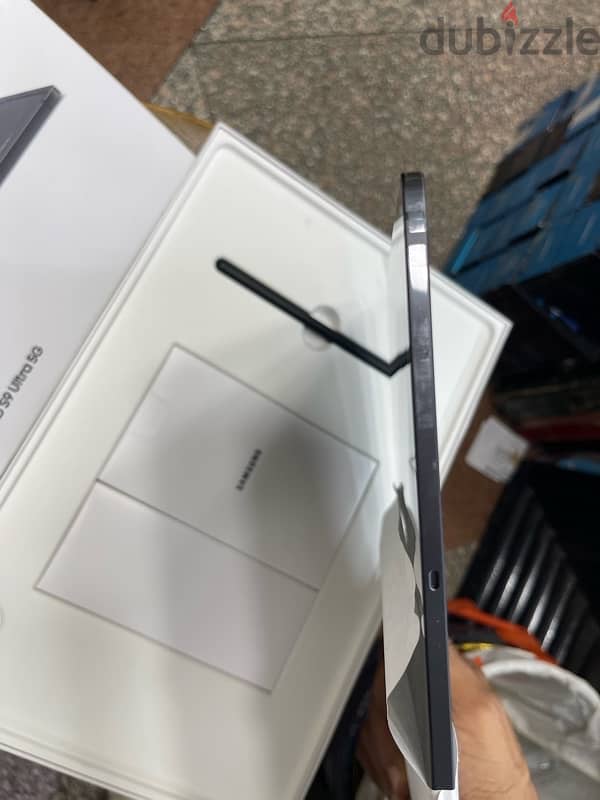 Galaxy Tab S9 Ultra 5G 256/12G Black جديد 2