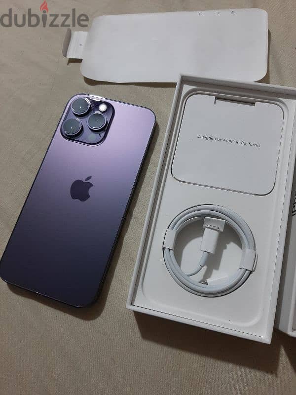 iphone 14 pro max 128 giga خطين فعلى 1