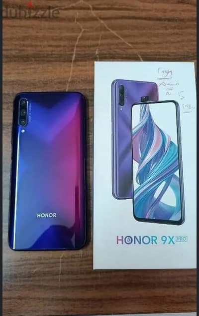 للبيع جوال Honor 9X Pro مستعمل بحالة ممتازة.