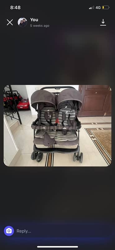 Air twin joie stroller 3