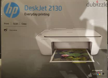 HP Deskjet 2130 printer and scanner